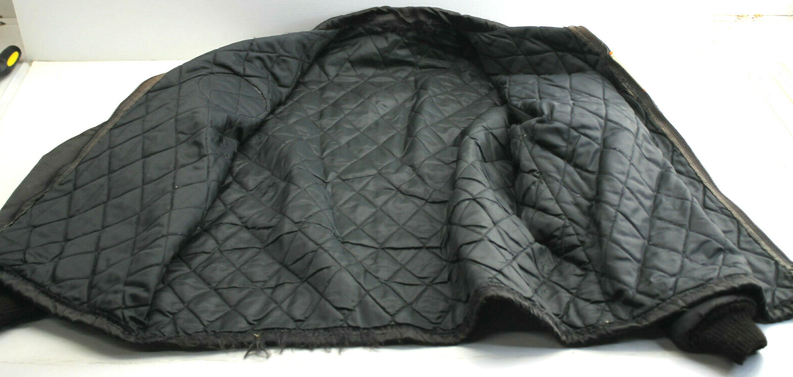 Davvero cool! Indy 500 Ford Mustang 1979 Pony Cerniera Ritmo Auto Grande Giacca Pit