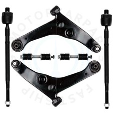 For 2003-05 06 Mitsubishi Lancer 6x Front/Rear Sway Bar+Control Arm Ball Joint