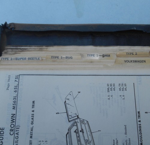 A used copy of the 1975 edition of Mitchell Manuals Foreign Cars Collision Guide - Bild 12 von 16