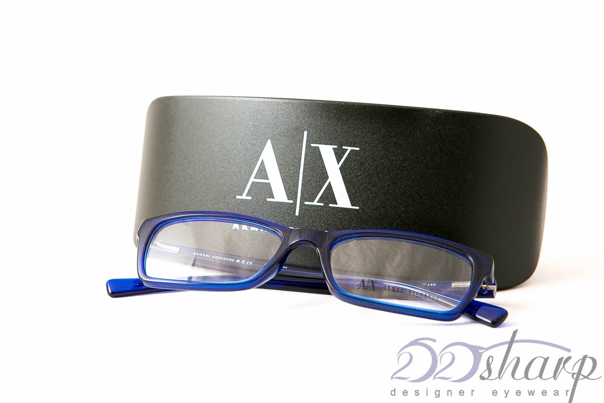 Armani Exchange Eyeglasses-AX 3007 8018 MARINE TRANSPARANT  display picture 1
