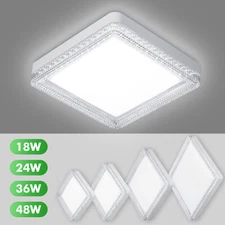 LED Ceiling Down Light 6500K Ultra Thin Flush Mount Kitchen Home Fixture Lamp