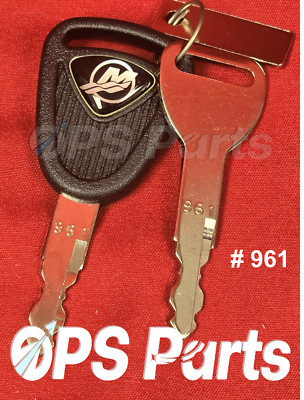 New/OEM Mercury Base Number 893353 Key Switch Replacement #961 - 896919961