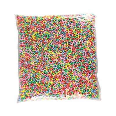 Großpackung Mini bunte Styroporkugeln (2,5 Liter) Styropor Bastelfarben
