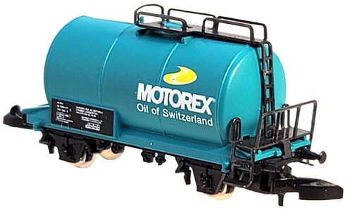 Z Scale Marklin 8612.901 Motorex 2-Axle 2-Axle Tank Car DB - Picture 3 of 8