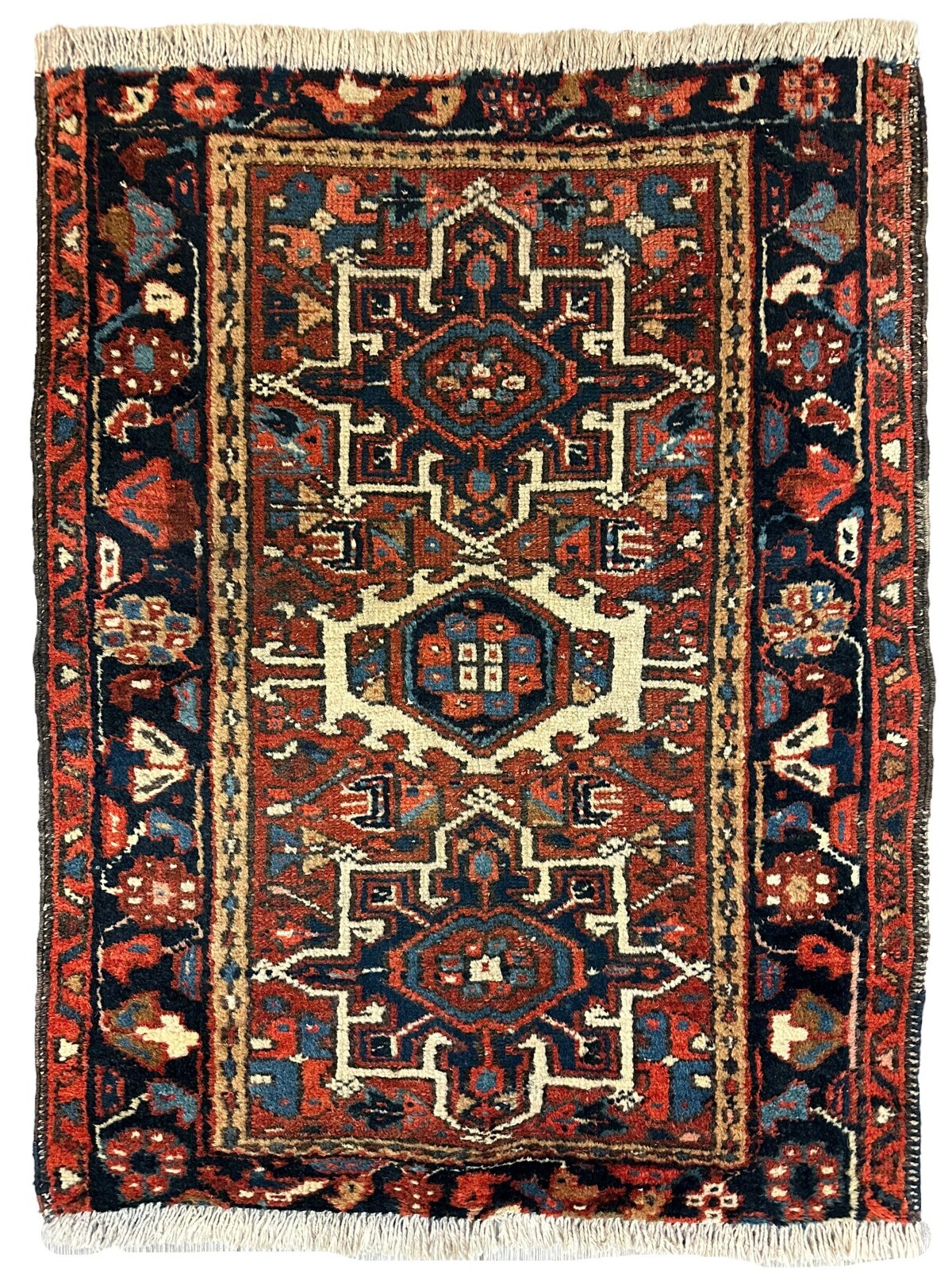 Antique persians handmade karaja rug 24''x33'' eBay