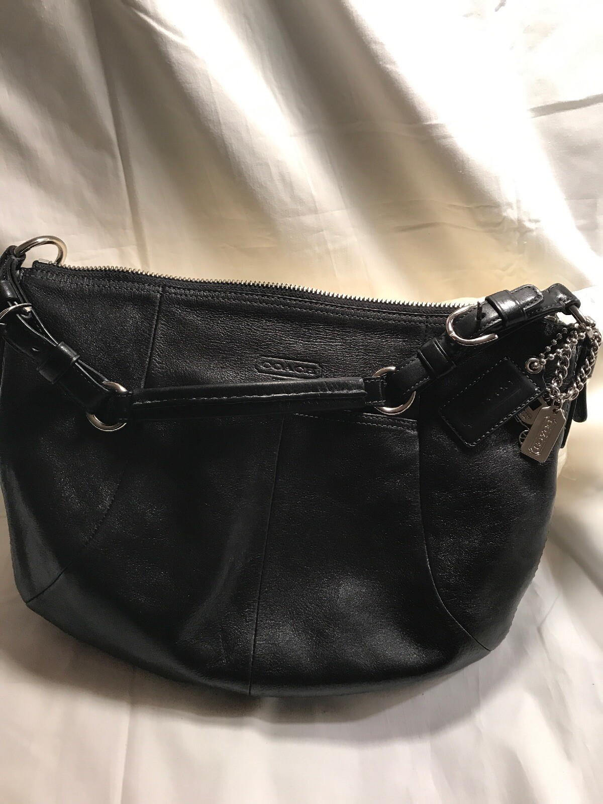 preowned leather coach handbags eBay