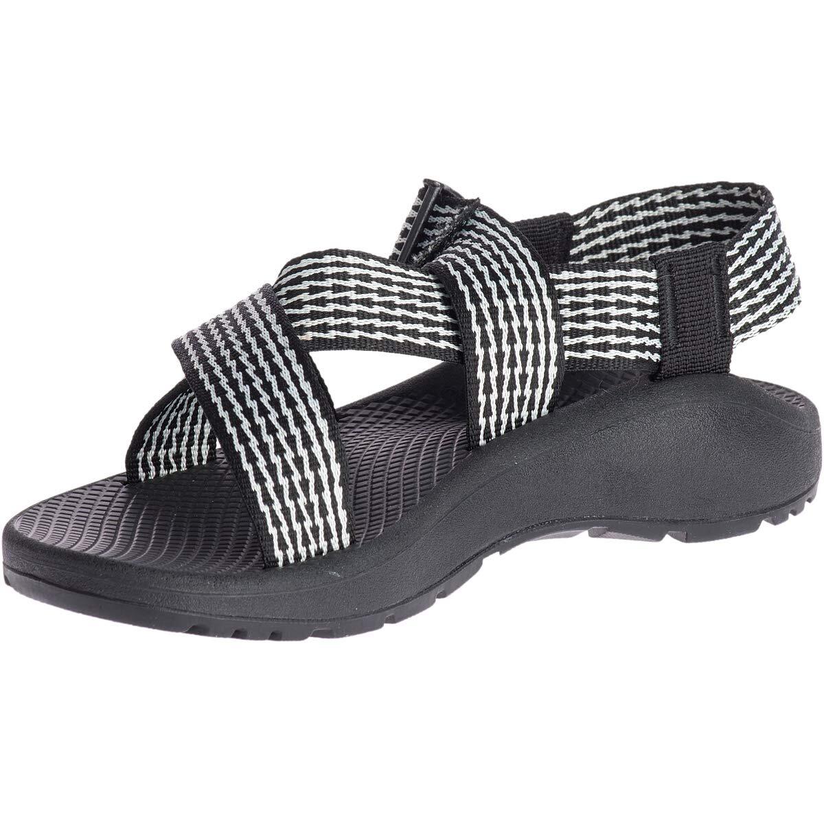 Chaco Women's MEGA Z Cloud Sandal, Prong Black, 11 Sz_11_Prong Black