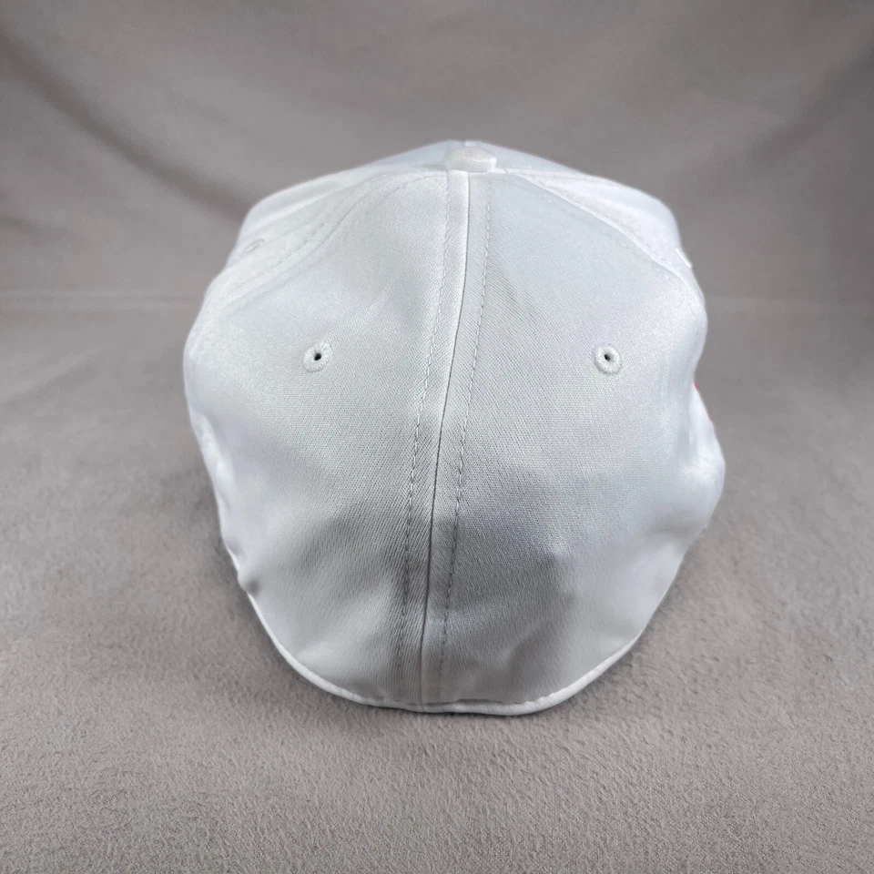 Gorra de béisbol CW Spyder para hombre talla única blanca bordada golf OSFM activa Foto 3 de 4