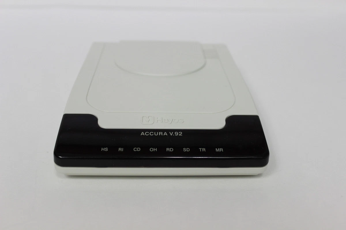 HAYES ACCURA 336 Fax Modem SERIE 33.6k + Alimentation .Ref: 5349FR