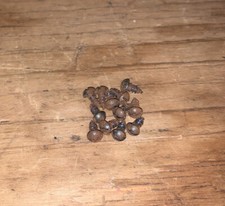 #4 X 1/4 Screws Slotted Round Head Steel Rusted Blued Plated American Old Stock
