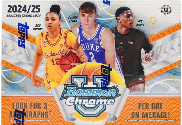 2024/25 TOPPS Bowman Chrome U Basketball Breakers Delight