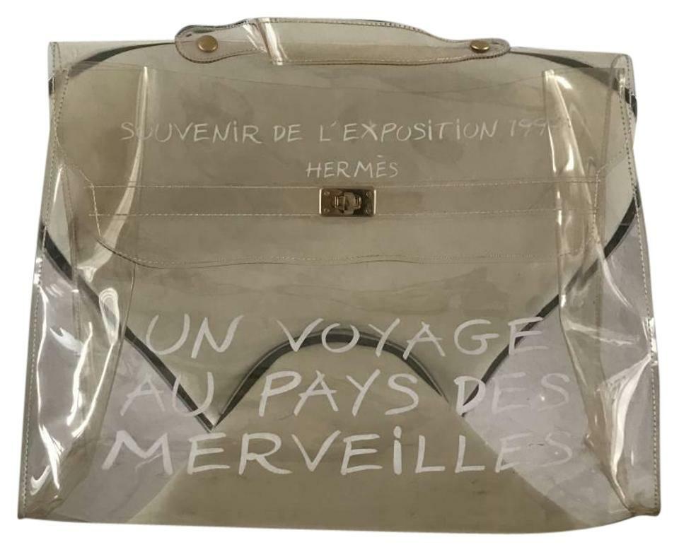 Hermes Souvenir 1997 Translucent Clear Kelly 229145 | eBay