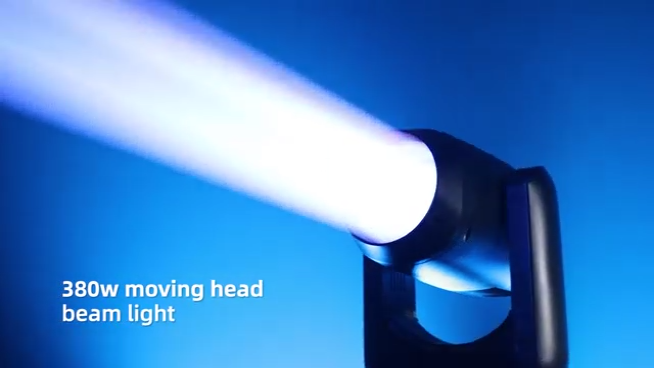 380W Moving Head Beam Light 3in1 Rainbow Effect double