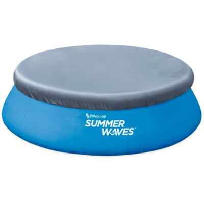 Summer Waves Abdeckplane für Pool 2.44 m Poolhaube Poolplane
