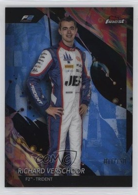 2024 Topps Finest Formula 1 Uncommon Blue Refractor /150 Richard Verschoor 15ue