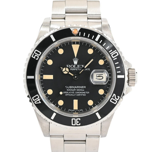 ROLEX Submariner Date 16800 Black Men