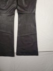 Spanx Faux Leather Flare Leg DeLuxe Dark Brown Pull On Pants - XXL — photo 8