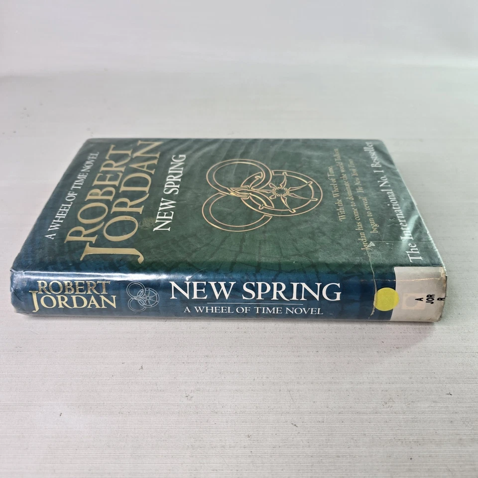 New Spring by Robert Jordan HC Wheel of Time Prequel Fantasy Novel - Image 4 of 4