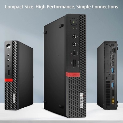 Lenovo M720q Mini Desktop pc intel i3-8th 8GB RAM 128GB SSD Wi-Fi