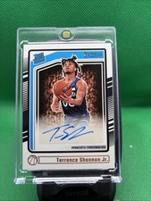 2024 Donruss Optic - Rated Rookie Signatures - Terrence Shannon Jr. In Mag Auto