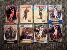 2016-17 Panini Threads Holo Lot Of 8 Blake Griffin, Clyde Drexler, Mark Jackson 