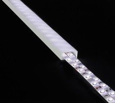 Aluminium LED Tape Profile - Wide Crown 2m