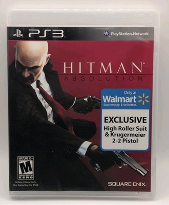 Hitman Absolution PS3 Playstation Complete Walmart Version 