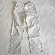 Vintage SS99 Stone Island White Cotton Trousers Pants IT 50 W33 Made in Italy