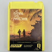 An Evening With Mantovani - Restored Quad 8 Track Tape - New Pad & Splice