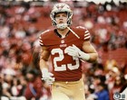 Christian McCaffrey Signed Photo Beckett COA Football 8x10 San Francisco 49ers