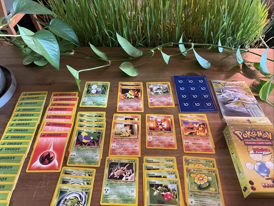 Mazo temático Pokemon Hotfoot Neo Genesis abierto nunca usado Foto 4 de 4