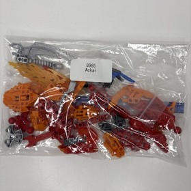 LEGO Bionicle 8985 Ackar Glatorian Legends Complete Figure No Manual No Canister