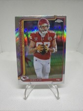 2025 Topps Chrome Football #150 Travis Kelce Refractor KC Chiefs
