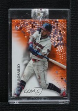2022 Topps Pristine Orange Pulsar Refractor /25 Eddie Rosario #171 07hr