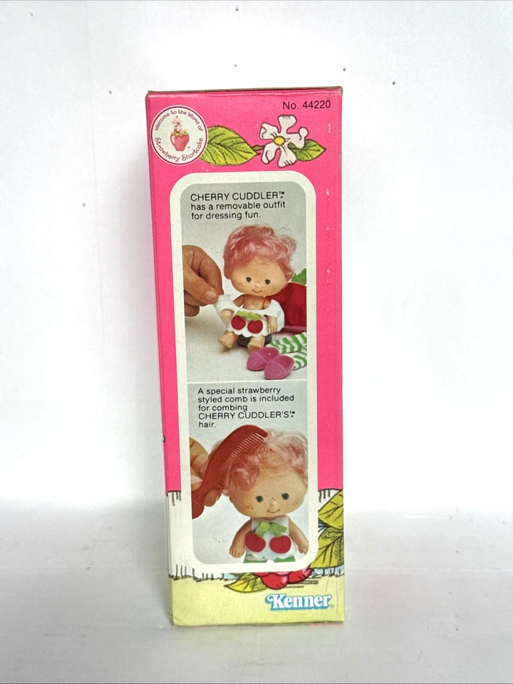 🍰🍒Vintage Strawberry Shortcake Cherry Cuddler & Gooseberry-Nuevo en Orig. ¡Caja! Foto 4 de 4