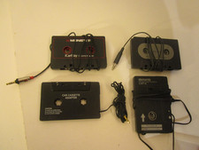 lot of 4 Cassette Adapters iCarPlay for Car Tape Deck, monster aiwa  2 jy124