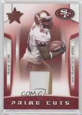 2008 Leaf Rookies & Stars Prime Cuts 8/50 Frank Gore #PC-12 2h4