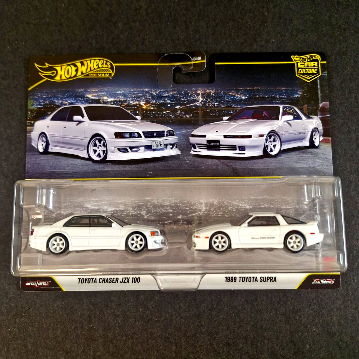 Hot Wheels 2026 Toyota Chaser JZX 100 / 1989 Toyota Supra 2-Pack-W