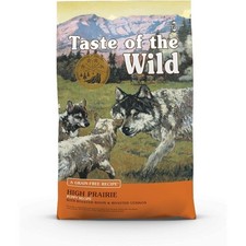 Grain-Free Dry Dog Food with Roasted Bison and Venison for Puppies 28lb 2.69 per pound
