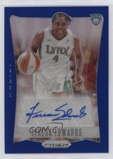 2024 Prizm WNBA Throwback Signatures Blue 71/75 Teresa Edwards Auto HOF k0q