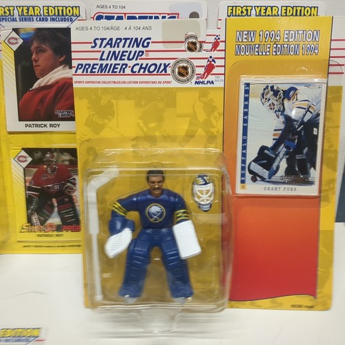 Starting Lineup 1993, Belfour & Lemieux or 1994 Fuhr hockey pick 1 - Picture 5 of 10