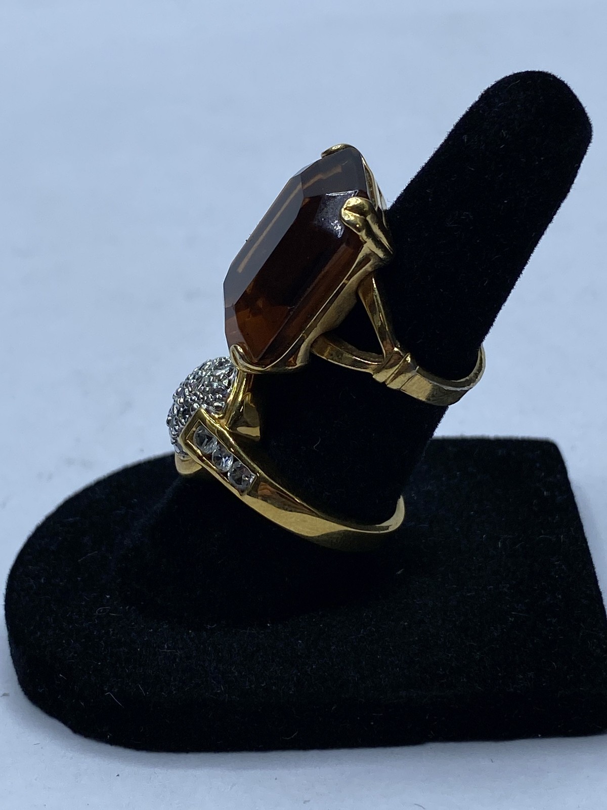 Gold Filled Spinel Assorted Ring Bundle 2pcs 10.7… - image 2