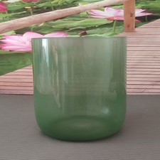 8" G# Note Colored Zeal Chakra Quartz Crystal Singing Bowl for Sound Healing