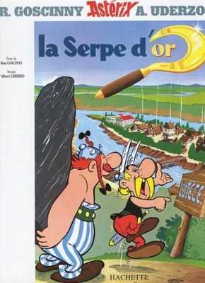 La Serpe d'Or (une aventure d'Astérix), Albert Uderzo