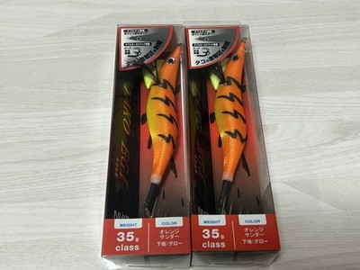 A NISSIN Tako Egi 35g Set of 2 of the same color 【Orange Thunder】Nissin T6/04