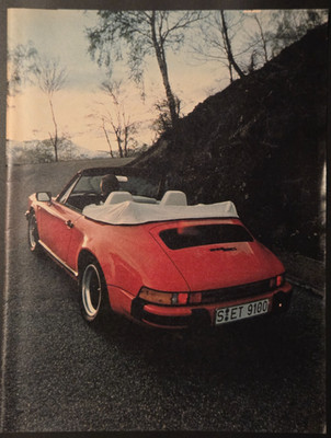 73. Porsche 911 G Modell Bilddokument Werbeanzeige Reklame 1982