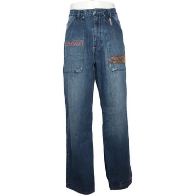 Ecko Unltd, Jeans, Größe: 34, Blau, Baumwolle, Print, Denim, Herren #sVM