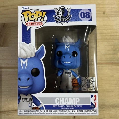 CHAMP - Dallas Mavericks Funko POP! NBA Mascots #08 Collectible Vinyl Figure NEW
