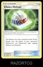 CHOICE HELMET 169/214 UC LOST THUNDER POKEMON NM/M
