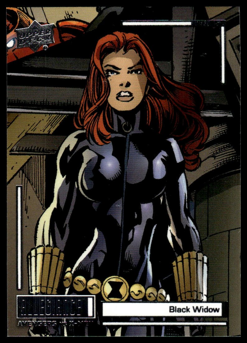 2023 Upper Deck Marvel Allegiance: Avengers vs X-Men Black Widow #C41